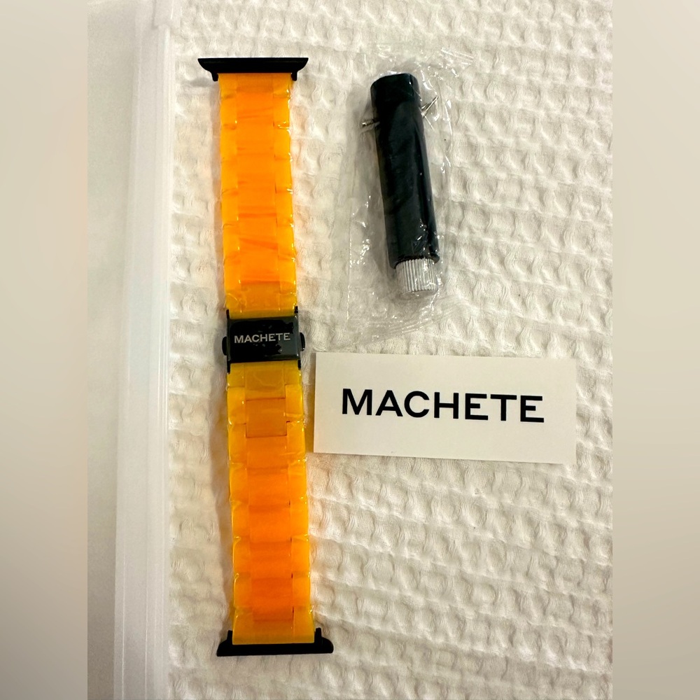 Machete Women's Orange Watch Strap